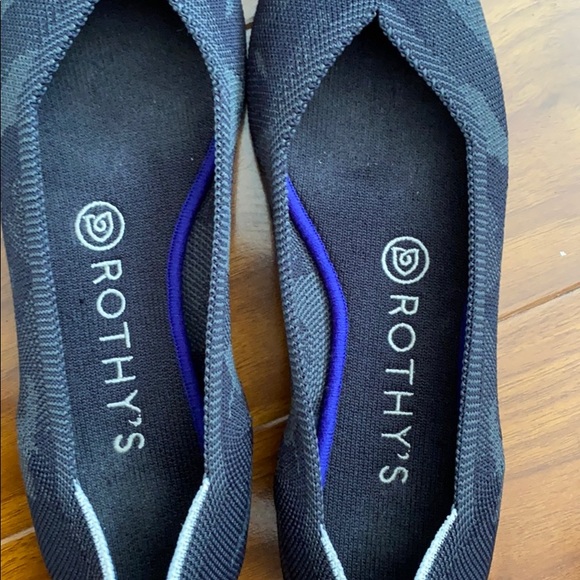 Rothy’s The Point Gray Camo Flats - Picture 3 of 13